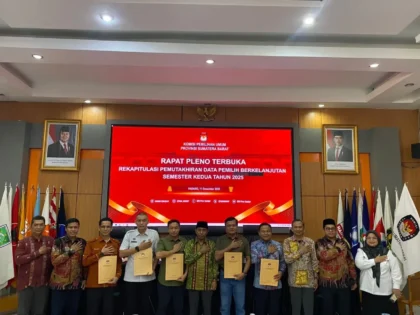 kpu-sumbar-rampungkan-pemutakhiran-data-pemilih-semester-ii-2025