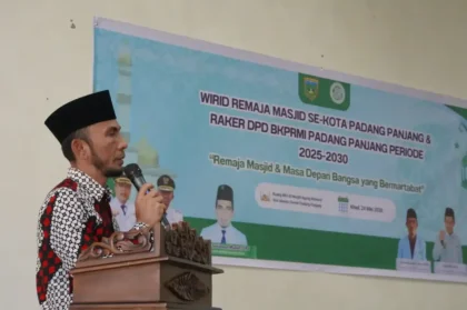 wawako-padang-panjang-ajak-remaja-kembali-ke-masjid:-benteng-akhlak-di-era-digital