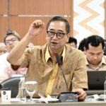 Anggota Komisi X DPR RI Ferdiansyah saat mengikuti kunjungan kerja Panitia Kerja (Panja) Pelindungan dan Pemanfaatan Cagar Budaya Komisi X DPR RI di Keraton Kasepuhan, Cirebon, Jawa Barat, Kamis (21/5/2026). Foto: Yasmin/Arifman