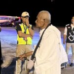 Jemaah haji Kloter 12 Embarkasi Padang resmi menjadi rombongan perdana gelombang II yang diterbangkan menuju Jeddah, Arab Saudi, Kamis (7/5/2026) dini hari.