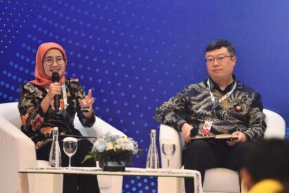 Direktur SPPU Pertamina Emma Sri Martini menjadi Narasumber saat sesi Students Meet The Global Executives saat acara 50th IPA Convex yang diselenggarakan di ICE BSD, Tangerang, Banten pada Rabu (20/5/2026).