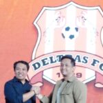 Deddy Adrianto Wibowo saat resmi ditunjuk sebagai Presiden baru Deltras FC untuk musim 2026/2027.