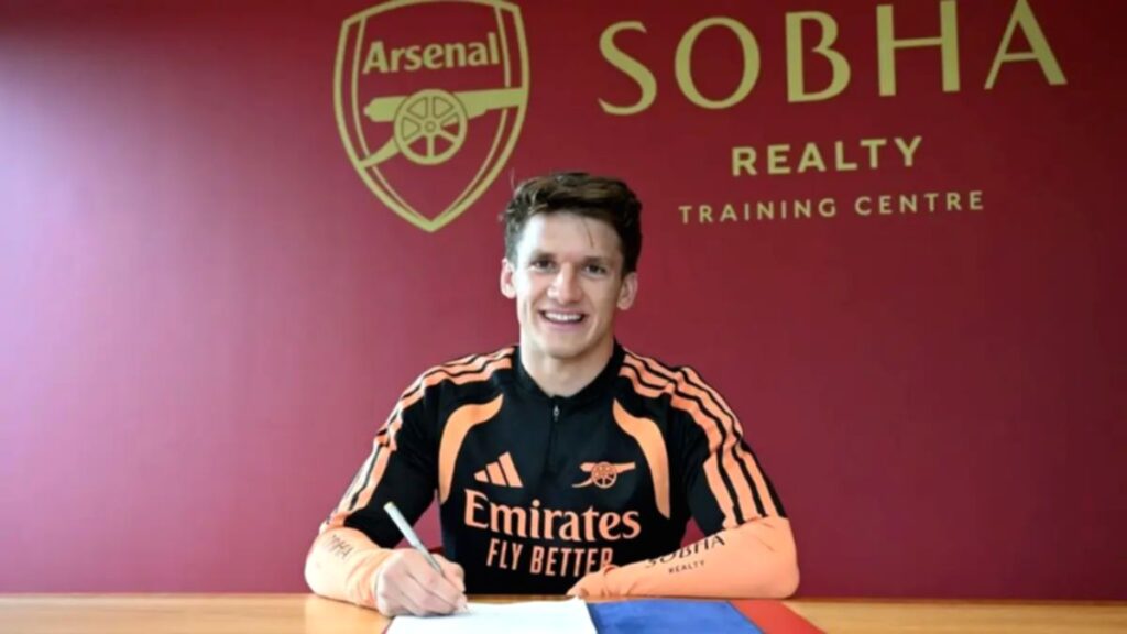 Winger asal Yunani Christos Tzolis saat berseragam klub untuk memperkuat lini serang Arsenal