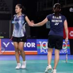 Rachel Allessya Rose dan Febi Setianingrum saat bertanding di babak pertama China Open 2026