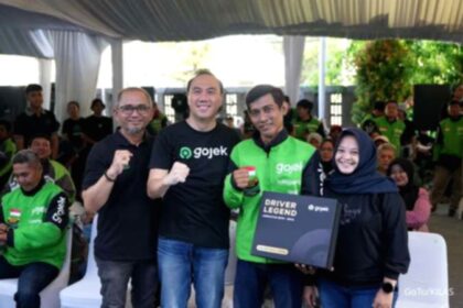 Direktur Utama GOTO Hans Patuwo memberikan penjelasan terkait dampak regulasi komisi 8 persen terhadap kinerja perusahaan