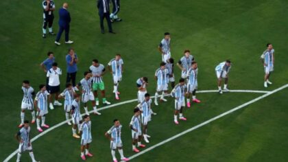Presiden AFA Claudio Tapia memberikan pernyataan resmi terkait hasil final Piala Dunia 2026 di Buenos Aires.