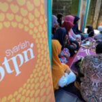 Gedung kantor PT Bank BTPN Syariah Tbk di Jakarta