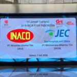 Gedung JEC Eye Hospitals & Clinics sebagai penyedia layanan kesehatan mata di Indonesia