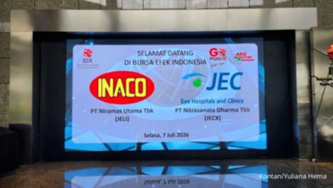 Gedung JEC Eye Hospitals & Clinics sebagai penyedia layanan kesehatan mata di Indonesia