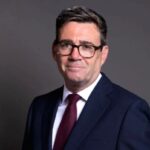 Andy Burnham saat dilantik sebagai Perdana Menteri Inggris yang baru menggantikan Keir Starmer.