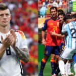 Toni Kroos saat memberikan komentar mengenai kemenangan Spanyol di Piala Dunia