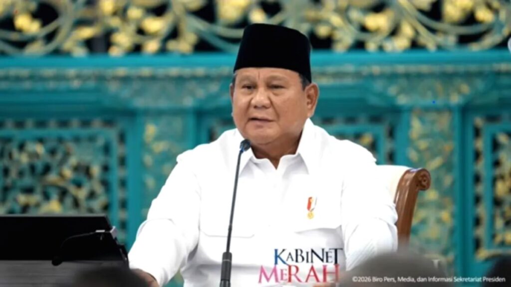 Presiden Prabowo Subianto memimpin Sidang Kabinet Paripurna di Istana Negara, Jakarta