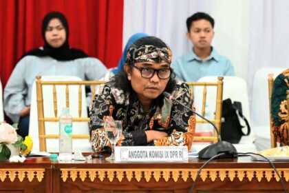 Anggota Komisi IX DPR RI Nurhadi, saat Kunjungan Kerja Komisi IX di Kota Balikpapan, Kalimantan Timur, Rabu (8/7/2026). Foto: Clr/Karisma