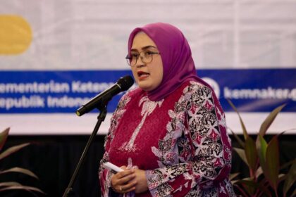 Direktur Jenderal Pembinaan Hubungan Industrial dan Jaminan Sosial (PHI dan Jamsos) Kemnaker Indah Anggoro Putri. Foto : Istimewa