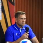 Para pemain Persib Bandung saat menjalani sesi latihan menjelang pertandingan Piala Presiden 2026.