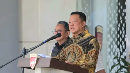 Febrie Adriansyah saat menghadiri sebuah agenda resmi di lingkungan Kejaksaan Agung RI.