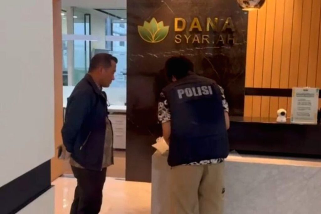 Gedung Bareskrim Polri di Jakarta tempat penanganan kasus penipuan PT Dana Syariah Indonesia