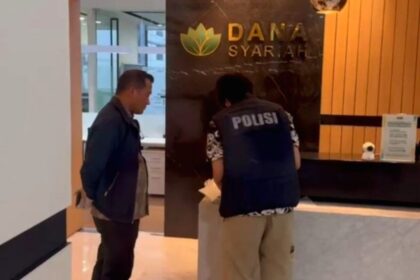 Gedung Bareskrim Polri di Jakarta tempat penanganan kasus penipuan PT Dana Syariah Indonesia