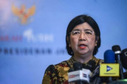 Menteri Koordinator Bidang Perekonomian Airlangga Hartarto memberikan keterangan pers terkait calon Gubernur Bank Indonesia.