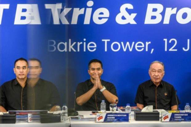 Gedung perkantoran PT Bakrie & Brothers Tbk di Jakarta