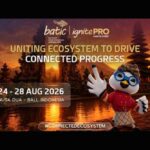 Suasana konferensi BATIC 2026 yang dihadiri ribuan delegasi internasional di Bali International Convention Center