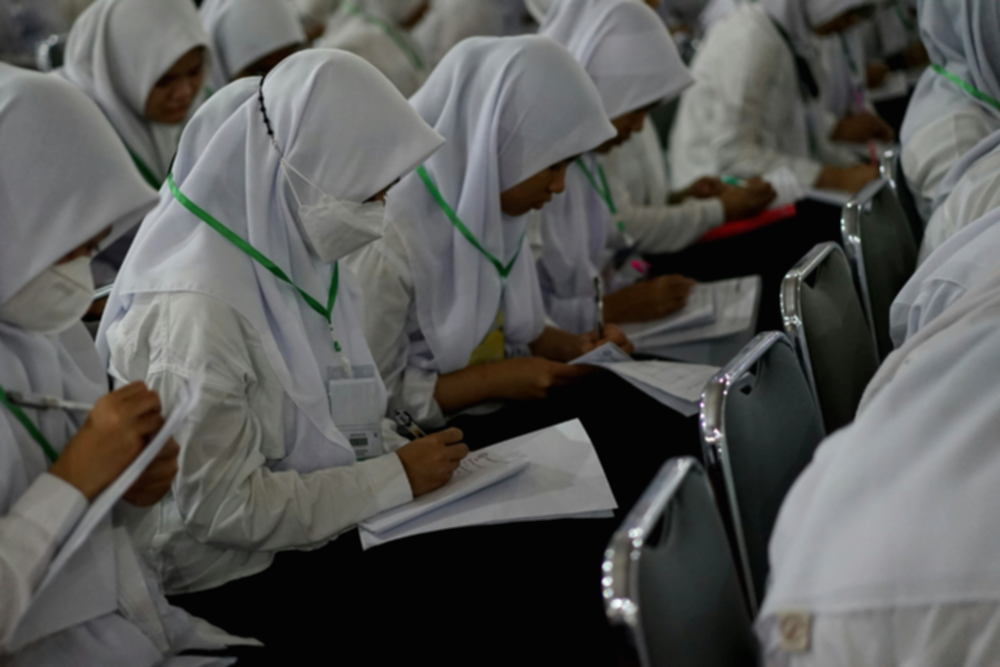 Tenaga kesehatan bersiap memberikan pelayanan medis bagi jemaah haji