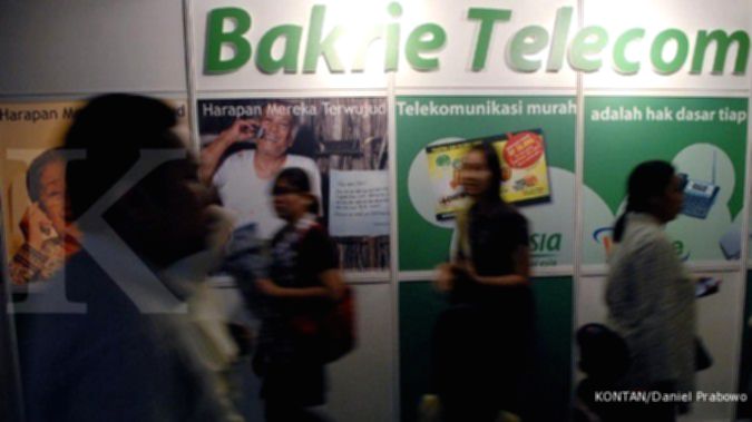 Logo PT Profesional Telekomunikasi Indonesia (Protelindo) dan PT Bakrie Telecom Tbk (BTEL)