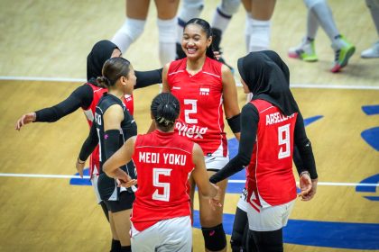 Timnas voli putri Indonesia bersiap menghadapi Thailand dalam ajang AVC Women's Volleyball Continental Championship 2026.