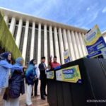 Direktur Utama BEI Jeffrey Hendrik membahas integrasi dana wakaf Masjid Istiqlal ke pasar modal