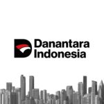 Gedung kantor Danantara dengan logo perusahaan di Jakarta