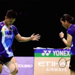 Pasangan ganda campuran Amri Syahnawi dan Nita Violina Marwah saat bertanding di Kejuaraan Dunia 2026.