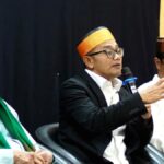 Abdussalam Shohib atau Gus Salam saat menyampaikan pandangan mengenai potensi wisata halal di NTB