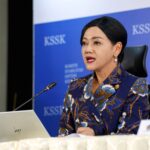 Gedung kantor Otoritas Jasa Keuangan (OJK) di Jakarta sebagai regulator sektor jasa keuangan