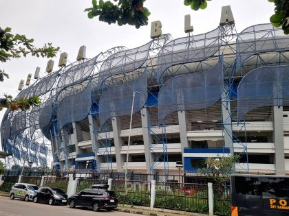 Stadion Si Jalak Harupat yang dipilih sebagai lokasi laga Persib Bandung melawan Manila Digger FC