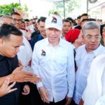Presiden ke-7 RI Joko Widodo saat menghadiri kegiatan Partai Solidaritas Indonesia (PSI).