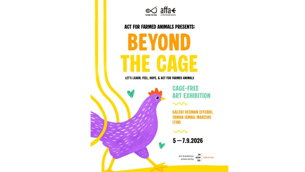 Instalasi seni imersif Beyond the Cage yang mengedukasi masyarakat mengenai kesejahteraan ayam petelur di Indonesia.