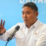 Kepala Badan Gizi Nasional Sudaryono memberikan keterangan pers terkait anggaran program Makan Bergizi Gratis di Jakarta.
