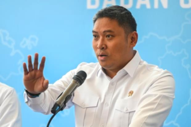 Kepala Badan Gizi Nasional Sudaryono memberikan keterangan pers terkait anggaran program Makan Bergizi Gratis di Jakarta.