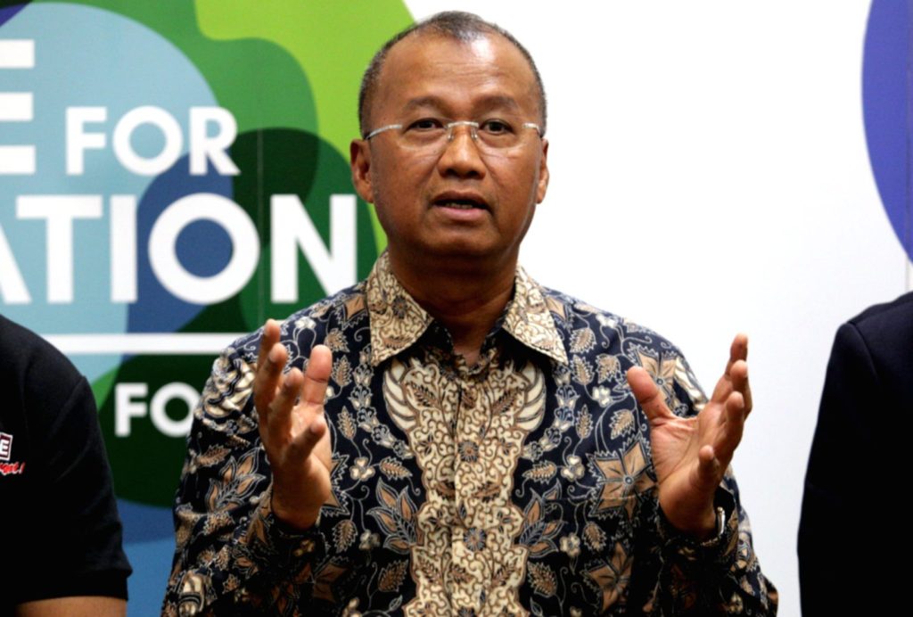 M. Sarjito mengikuti proses uji kelayakan dan kepatutan sebagai Kepala Pengawas BMKS di Kompleks Parlemen Jakarta.