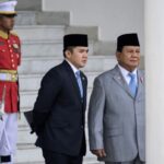 Sekretaris Kabinet Teddy Indra Wijaya saat menghadiri kegiatan resmi pemerintahan.