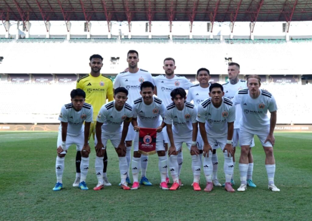 Persija Jakarta bersiap menghadapi Arema FC dalam laga perebutan juara ketiga Piala Presiden 2026.