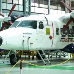 Pesawat N219 buatan PT Dirgantara Indonesia yang berkapasitas 19 penumpang untuk pasar global.