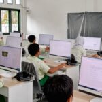 Tampilan antarmuka platform digital PIJAR yang digunakan untuk kegiatan belajar mengajar di sekolah.