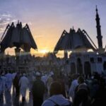 Ilustrasi Bandara Internasional Pangeran Mohammad Bin Abdulaziz di Madinah, Arab Saudi.