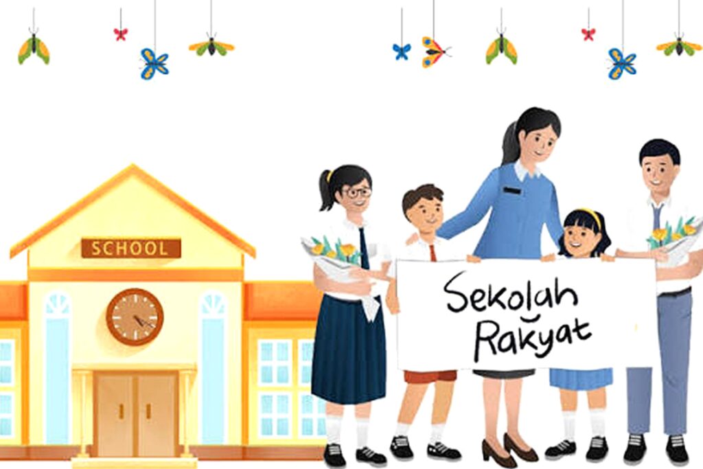 Layar komputer menampilkan portal informasi hasil seleksi PPPK Sekolah Rakyat tahun 2026