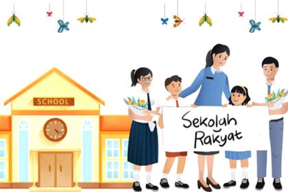 Layar komputer menampilkan portal informasi hasil seleksi PPPK Sekolah Rakyat tahun 2026