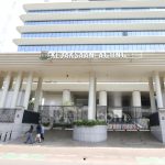 Gedung Kejaksaan Agung di Jakarta saat memberikan keterangan pers terkait isu aliran dana