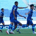 Suasana Stadion Kanjuruhan saat laga Arema FC