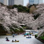Grafik pertumbuhan ekonomi dan data kenaikan upah riil di Jepang
