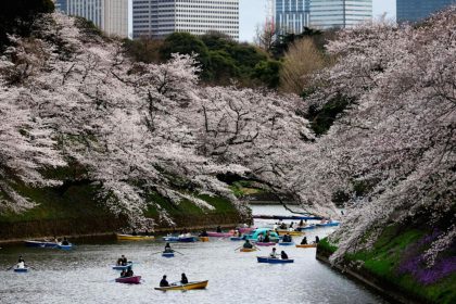 Grafik pertumbuhan ekonomi dan data kenaikan upah riil di Jepang